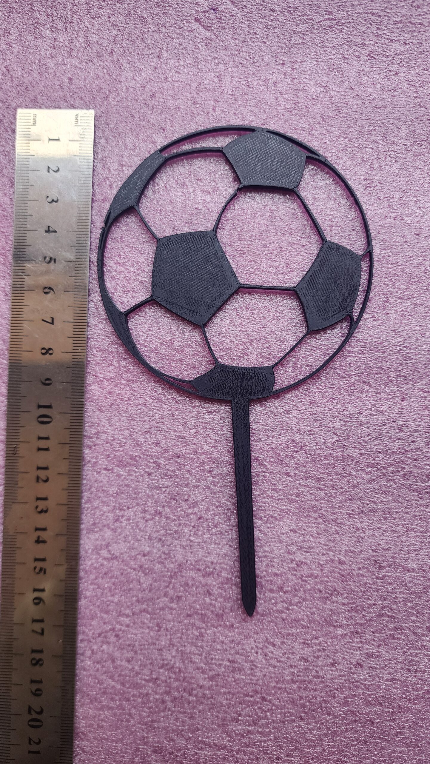 Futbol Topu Pasta Üstü Süsleme
