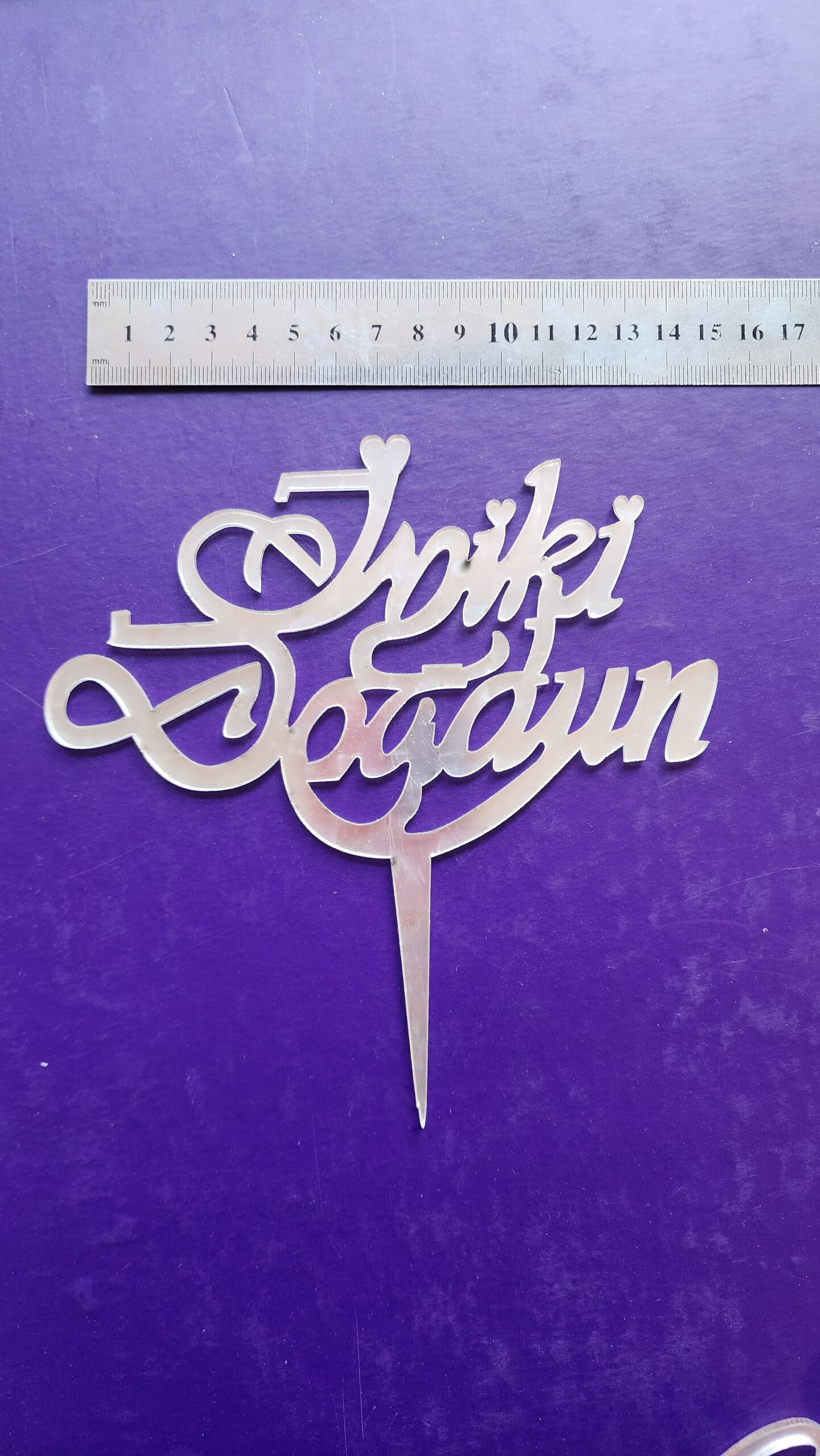 Pleksi Pasta Üstü Süsleme no20 rengi açıklamaya yazınız